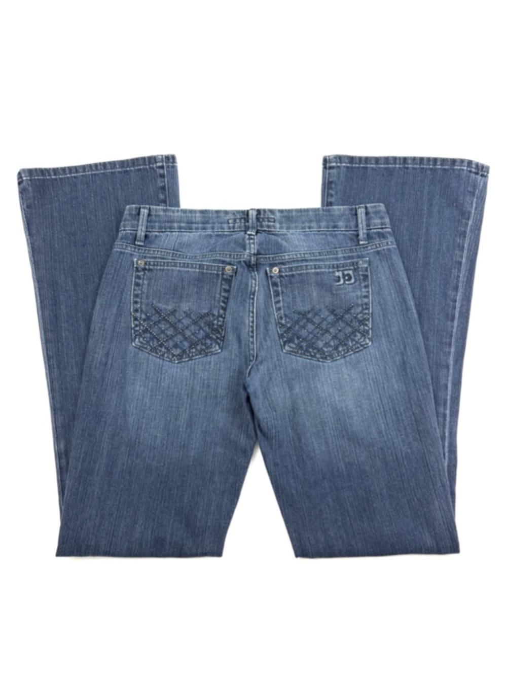 Y2K Joes Jean Rocker Embellished Pockets Bootcut Low-rise Medium Wash Jeans